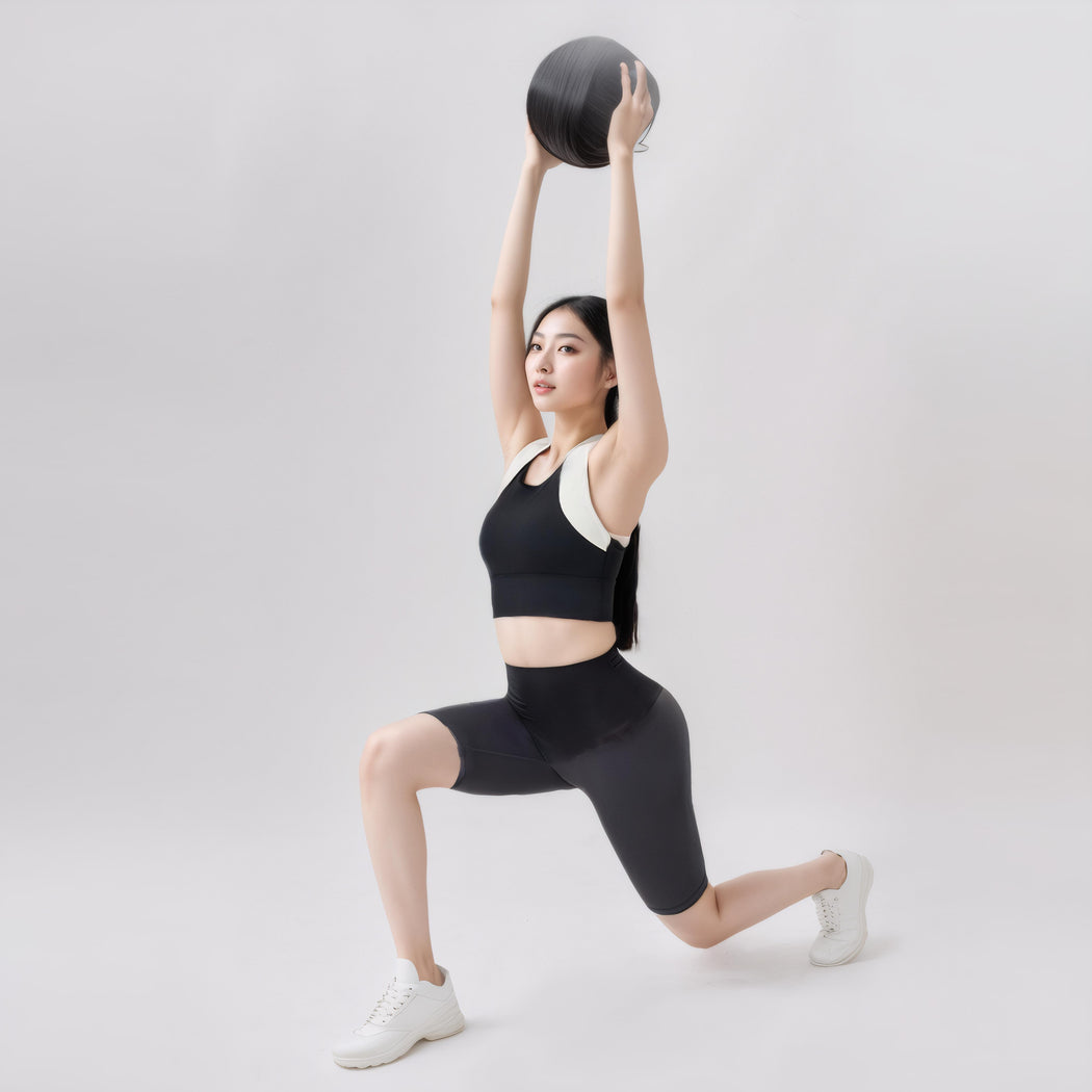 Flex Two-Tone Crop Bra
