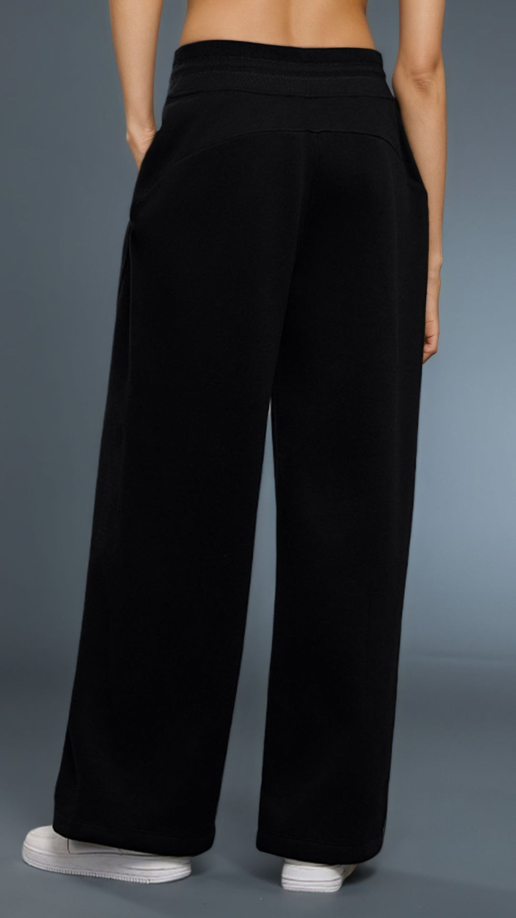 Velura Drawcord High Waist Pant