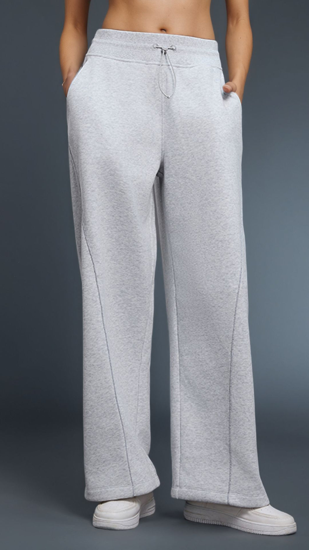 Velura Drawcord High Waist Pant