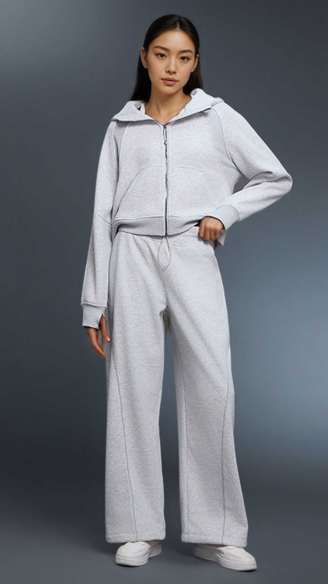 Velura Drawcord High Waist Pant