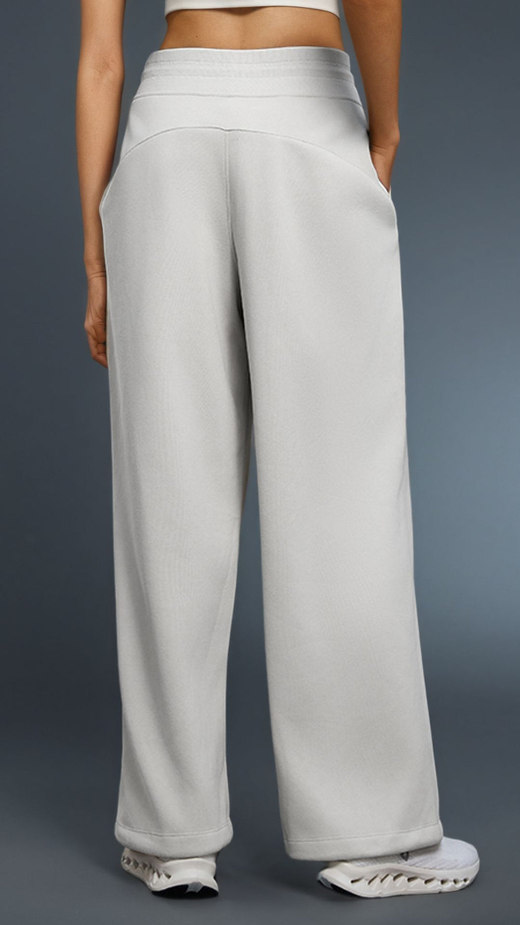 Velura Drawcord High Waist Pant