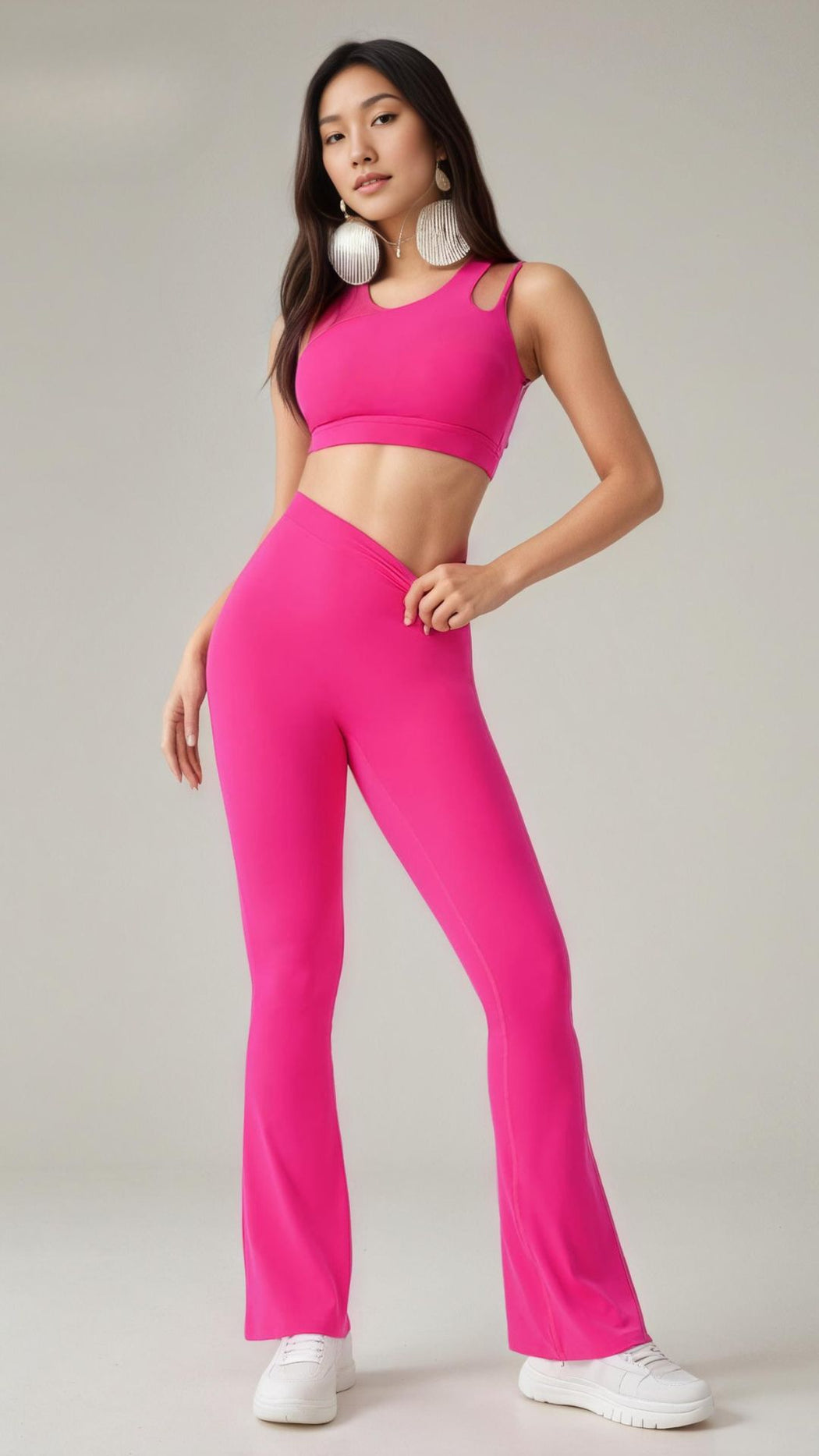 GlowCurve Micro Flare Pants