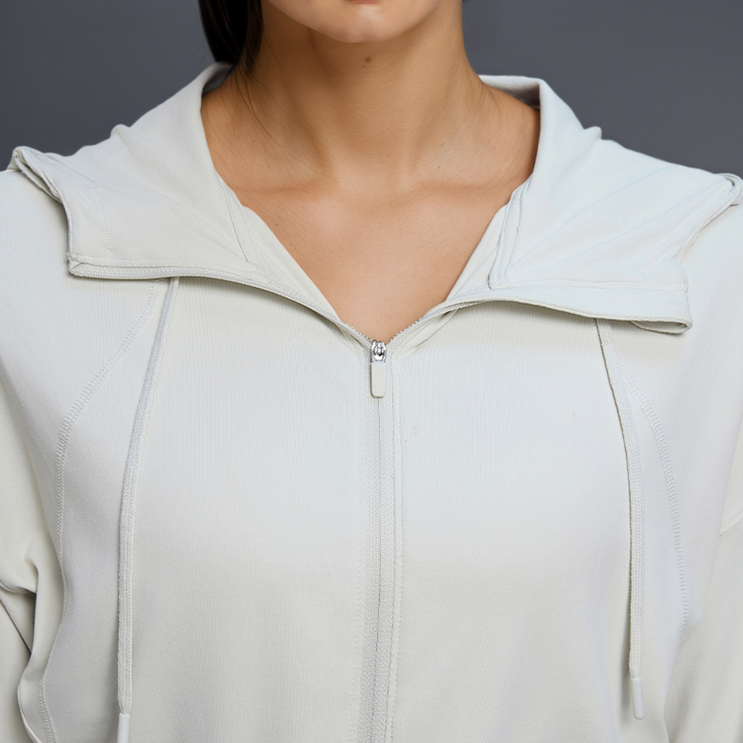 Vireo Zip Crop Hoodie