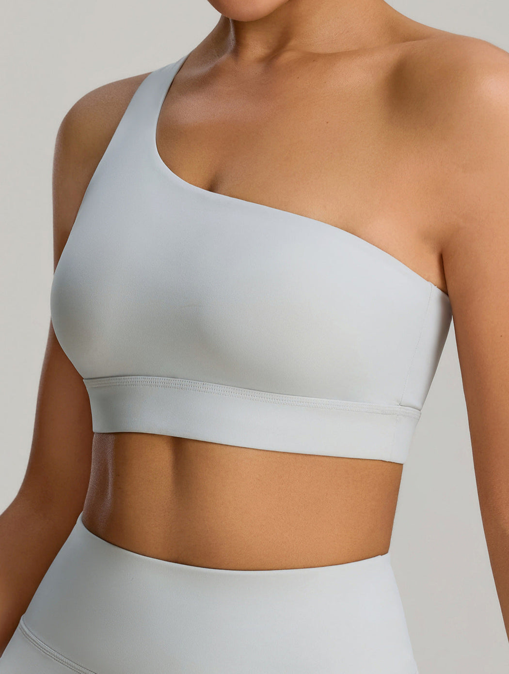 Asymmetra One-Shoulder Bra