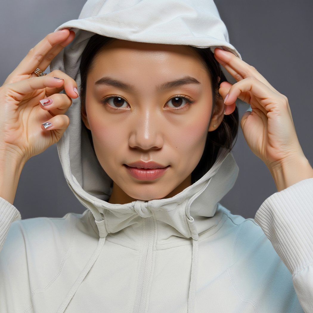 Vireo Zip Crop Hoodie