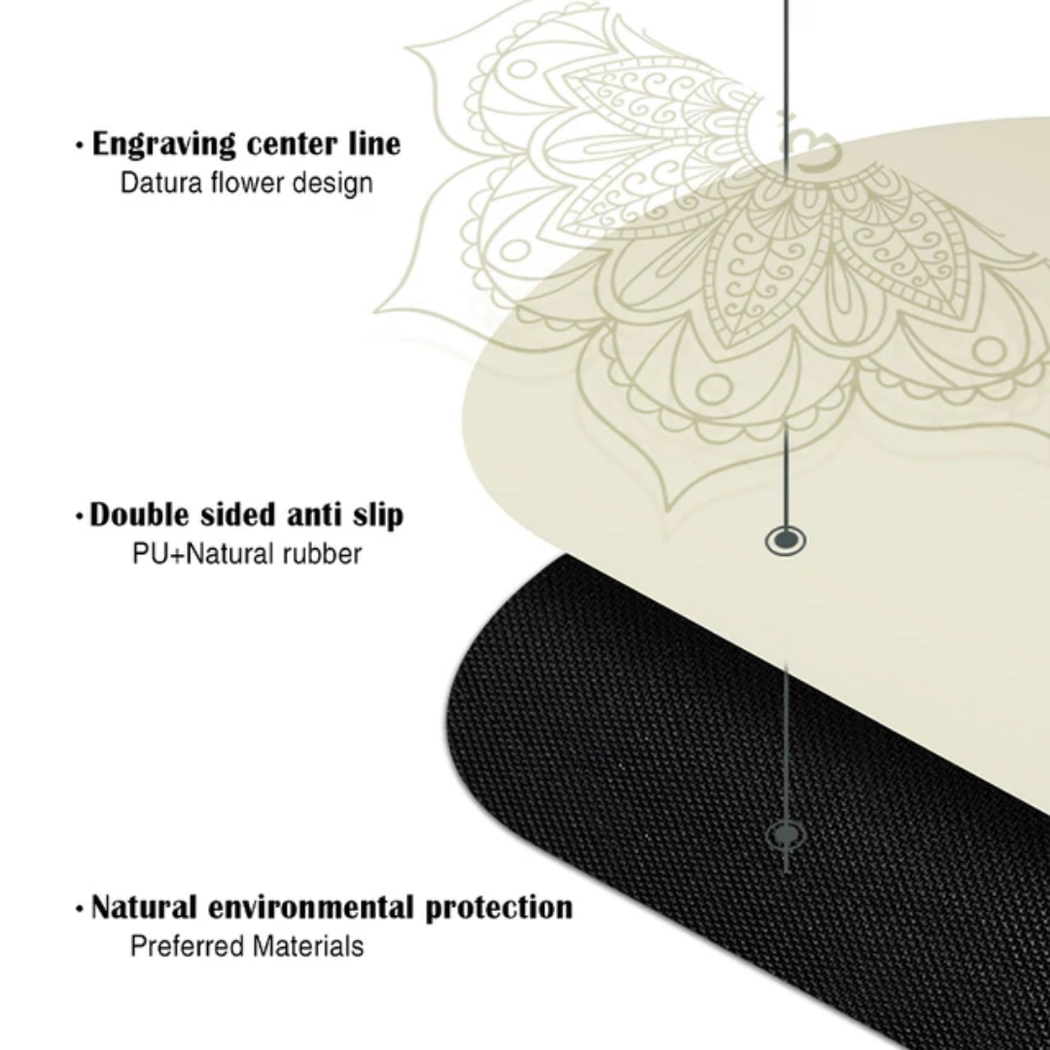 Masterpiece Customizable Yoga/Pilates Mat