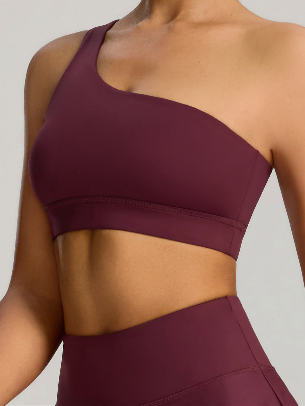 Asymmetra One-Shoulder Bra