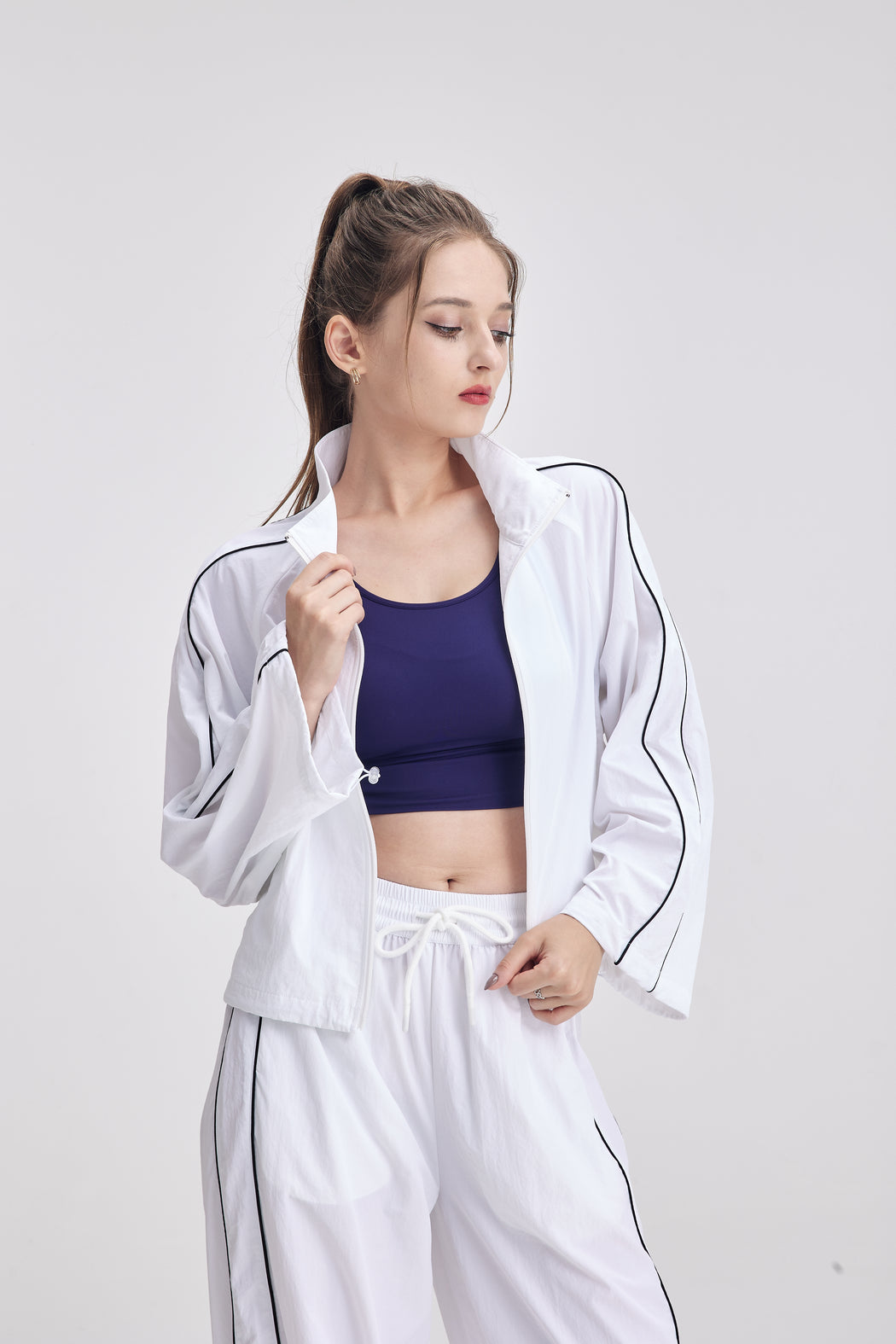 YOF FlexFit Drawstring Sports Jacket