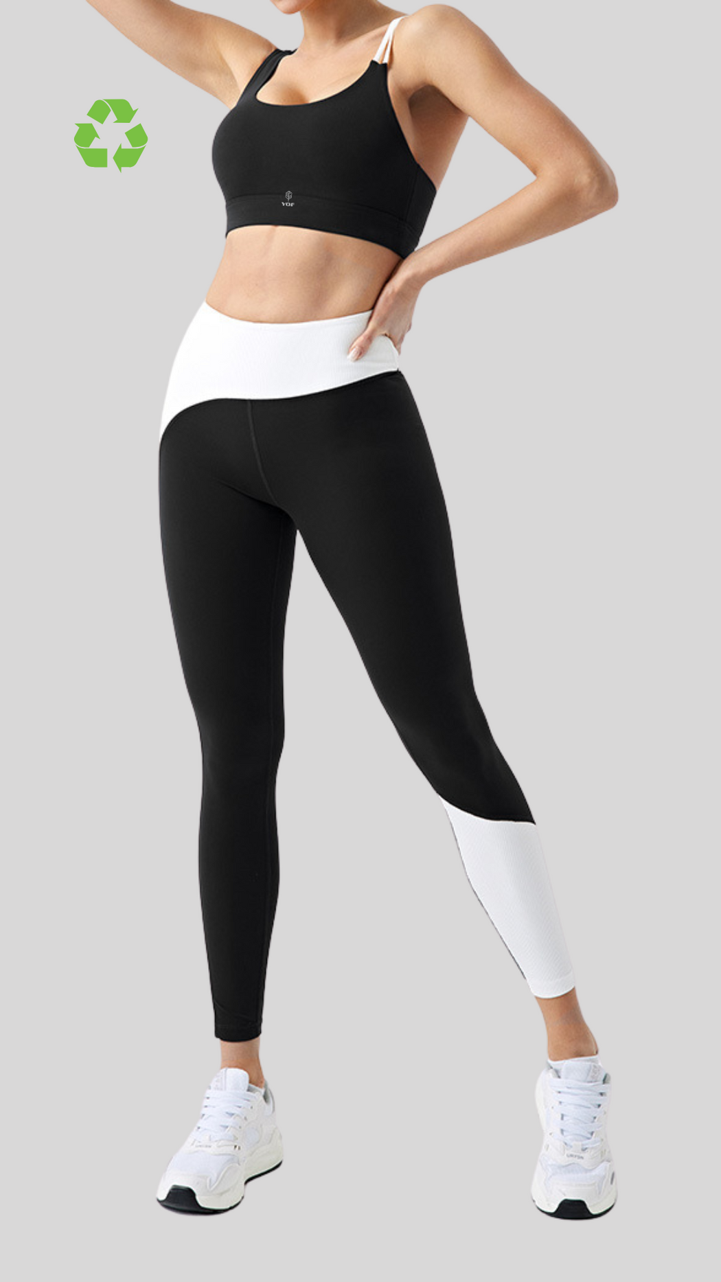 ECOLUXE PowerMove Two-Tone Legging