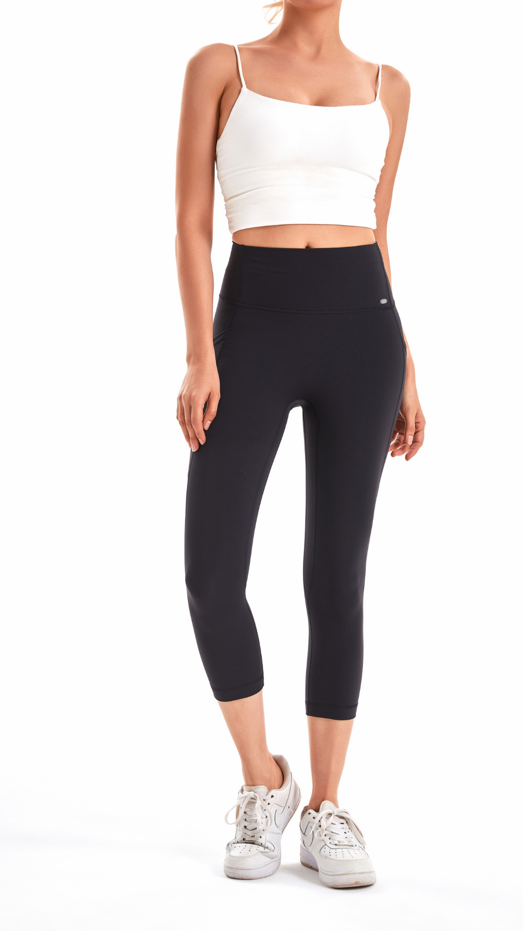 YOF Signature High Waisted SculptFlow 20" Inseam Legging Black