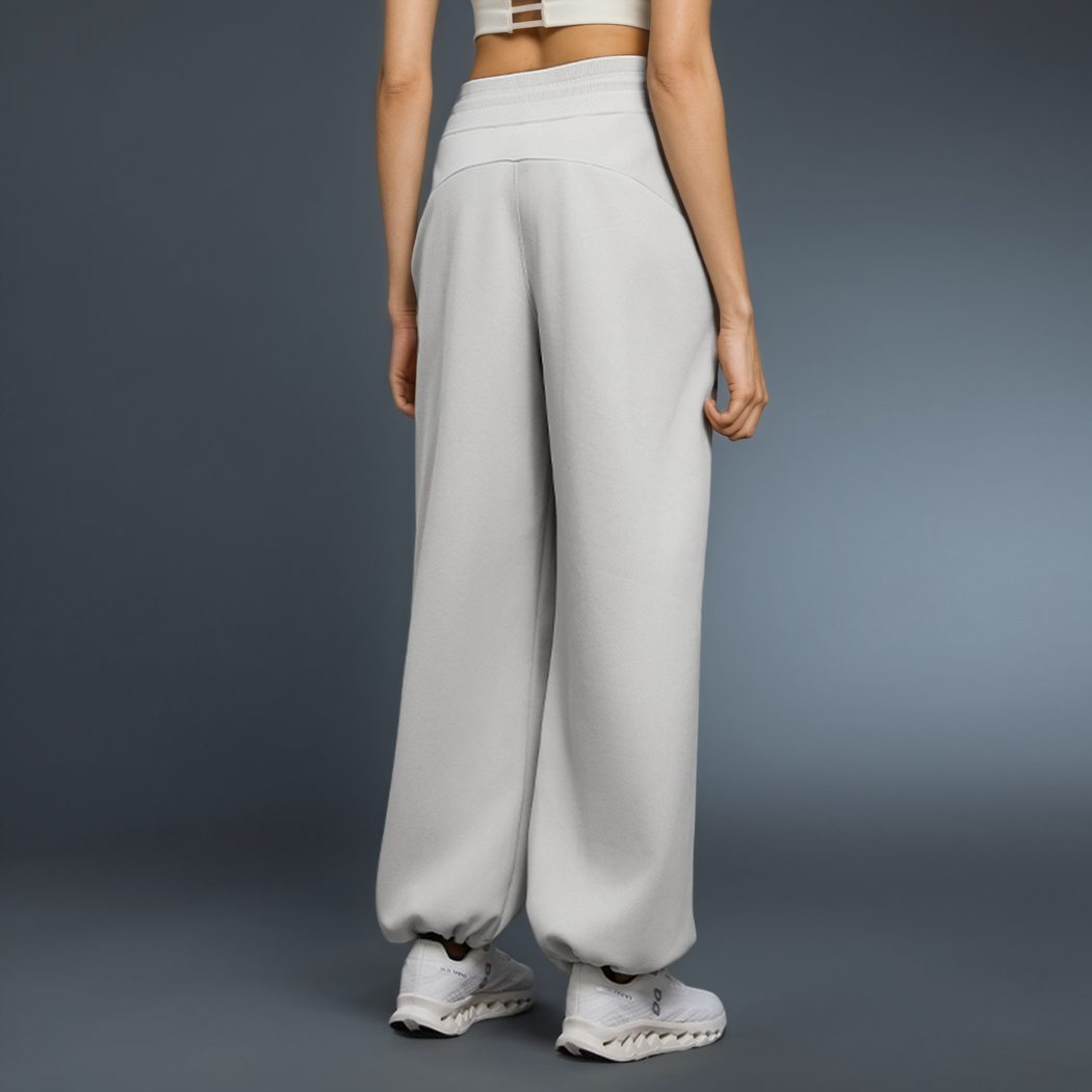Velura Drawcord High Waist Pant