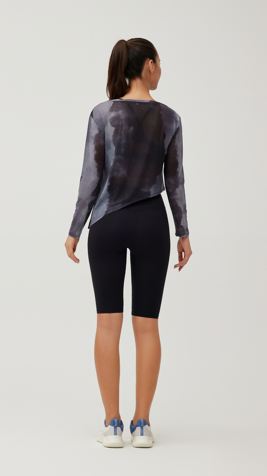 Marble Elegance Boatneck Performance Top
