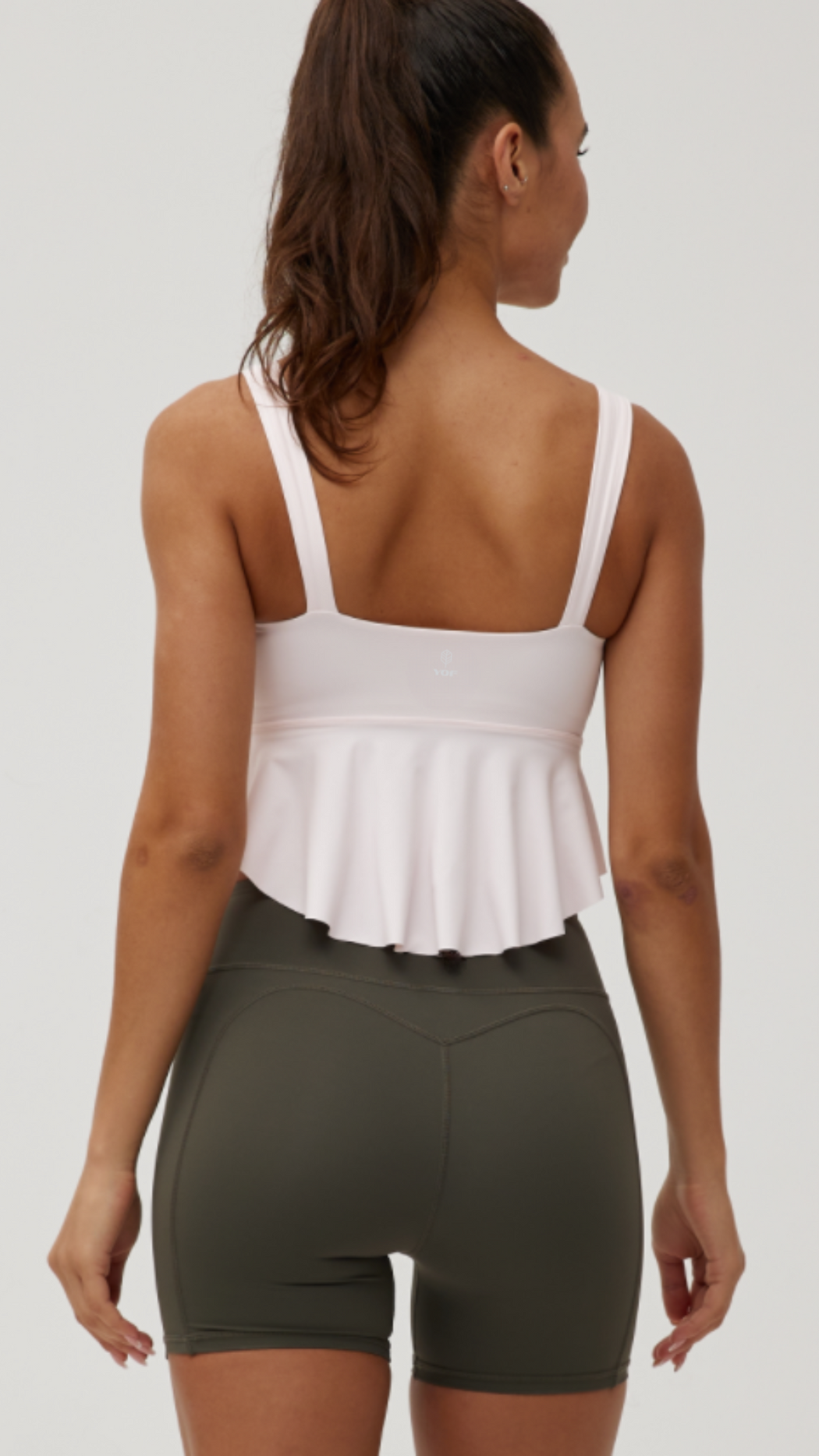 Ballet Blush Flare Sports Bra