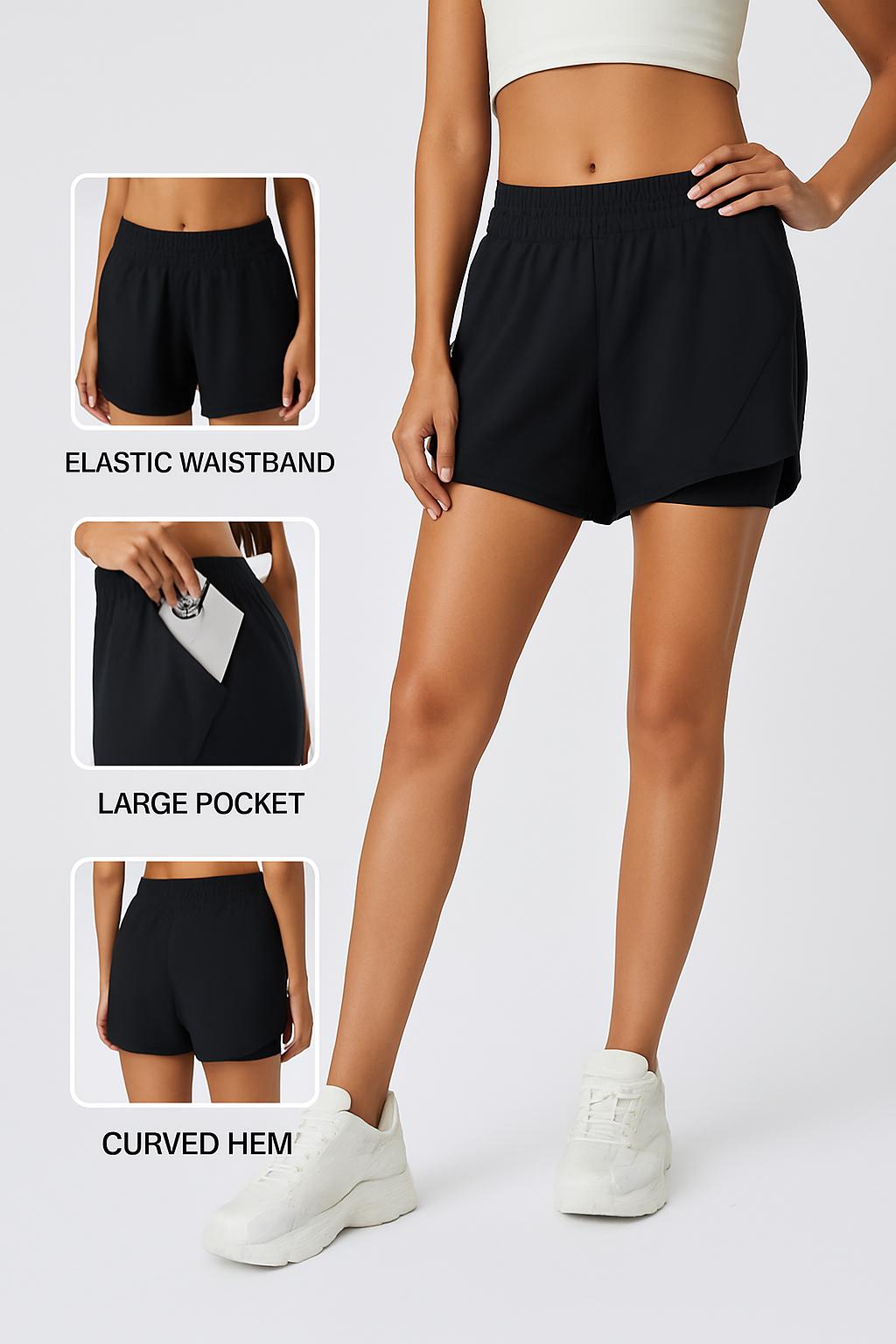 Nuvora Active 2-In-1 Shorts