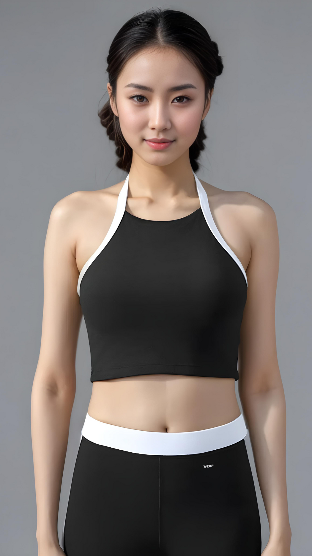 HaloFlex Halter Crop