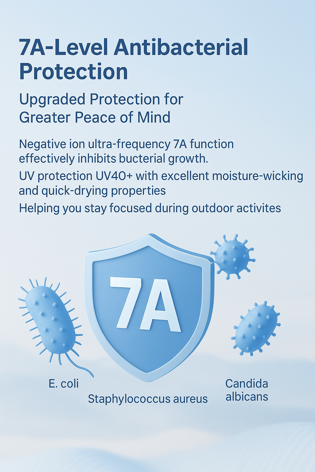 SkyeCourt Performance UV Protective Sports Polo T-Shirts