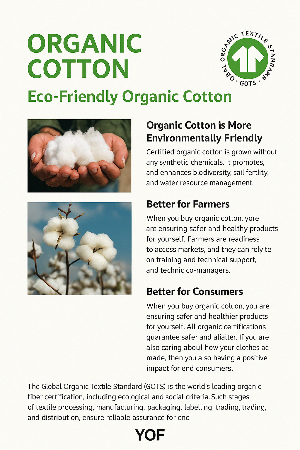 EcoGlow Organic Cotton Crop Tee