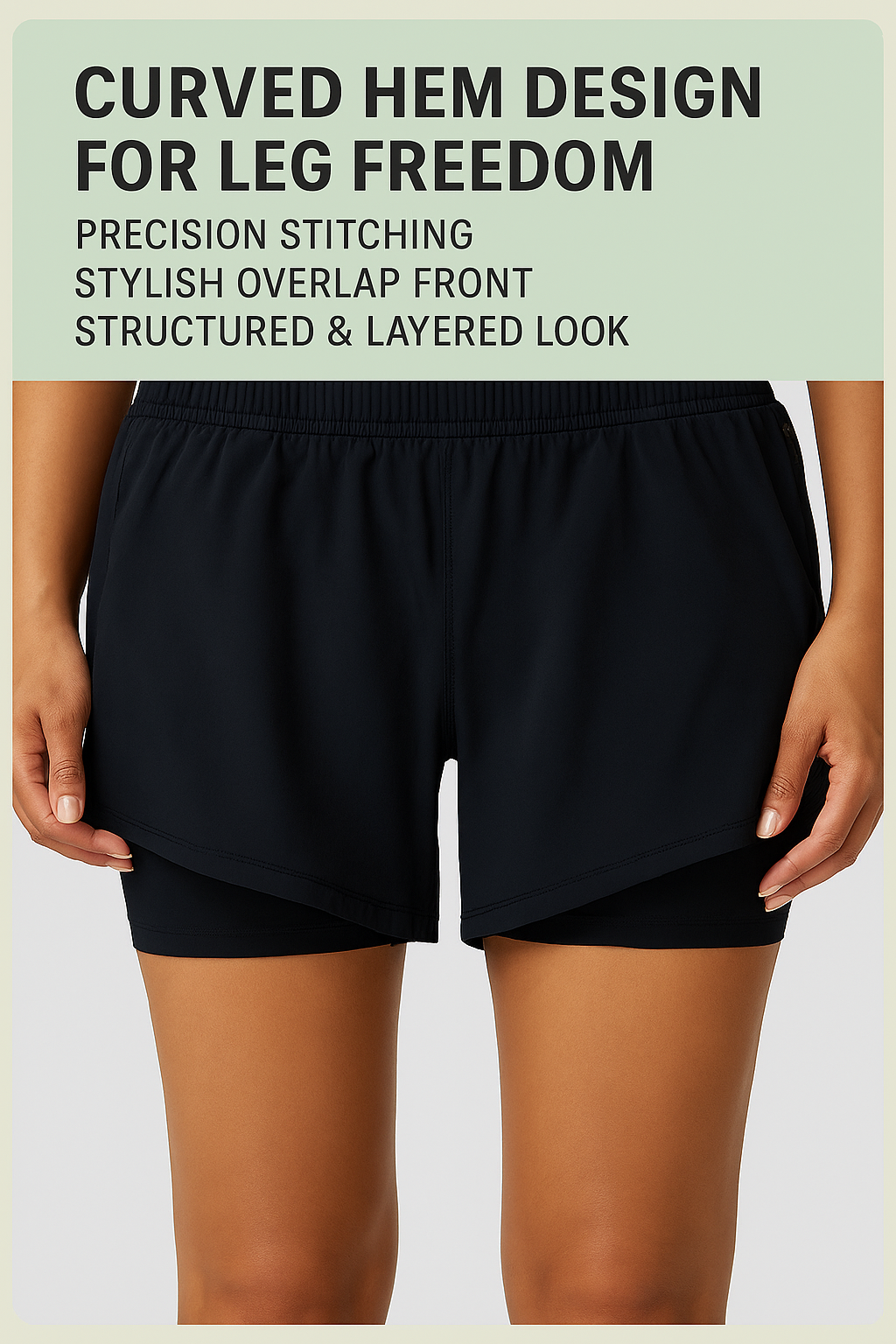 Nuvora Active 2-In-1 Shorts