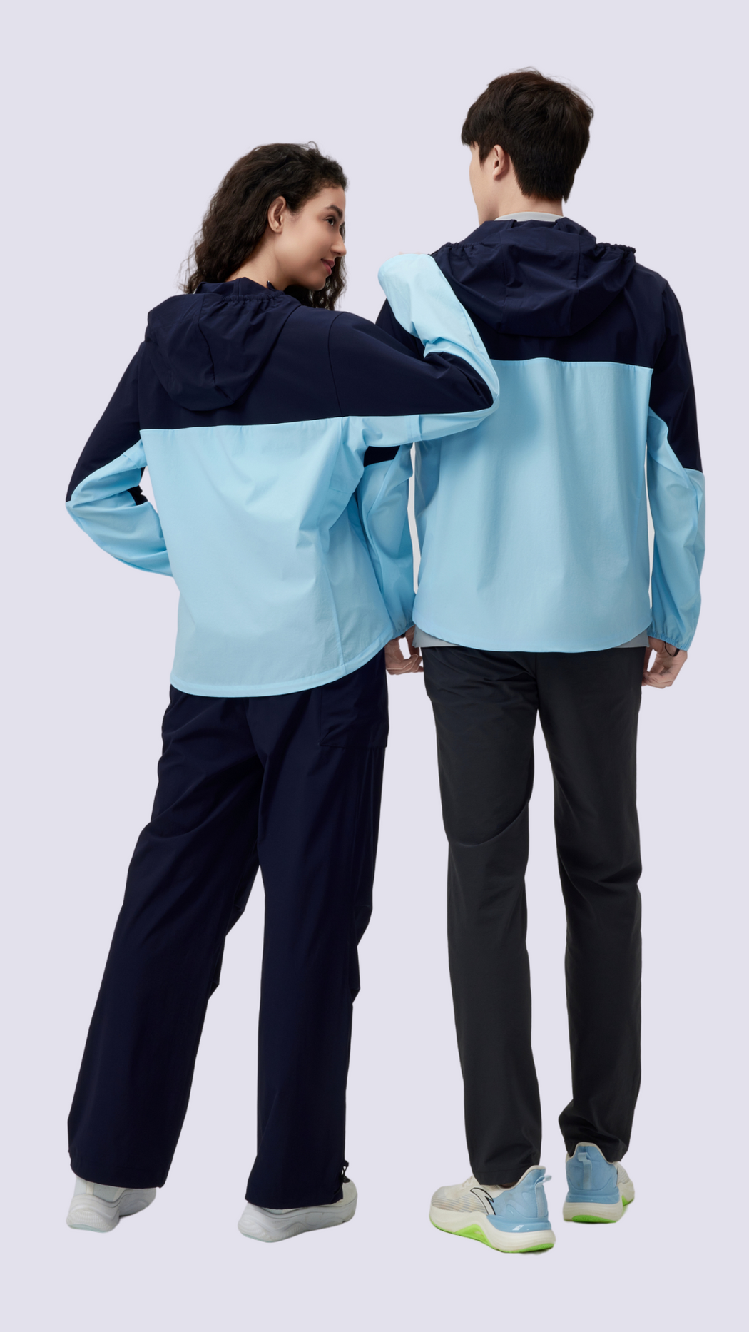 Pride Premium Unisex Athletic Two-Tone Jacket with Hoodie