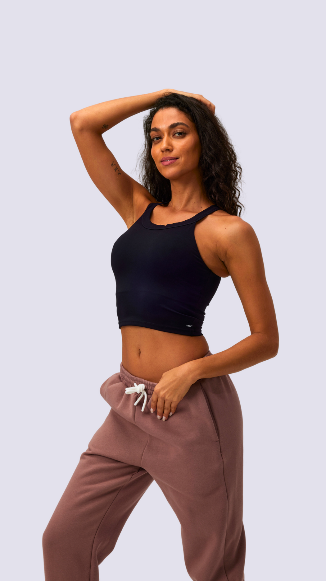 YOF High Neck Long Line Traning Bra