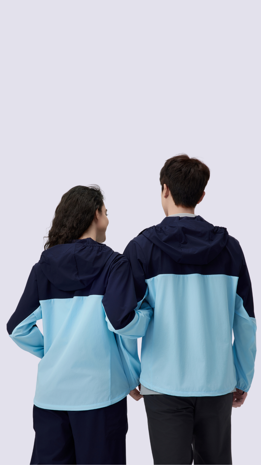 Pride Premium Unisex Athletic Two-Tone Jacket with Hoodie