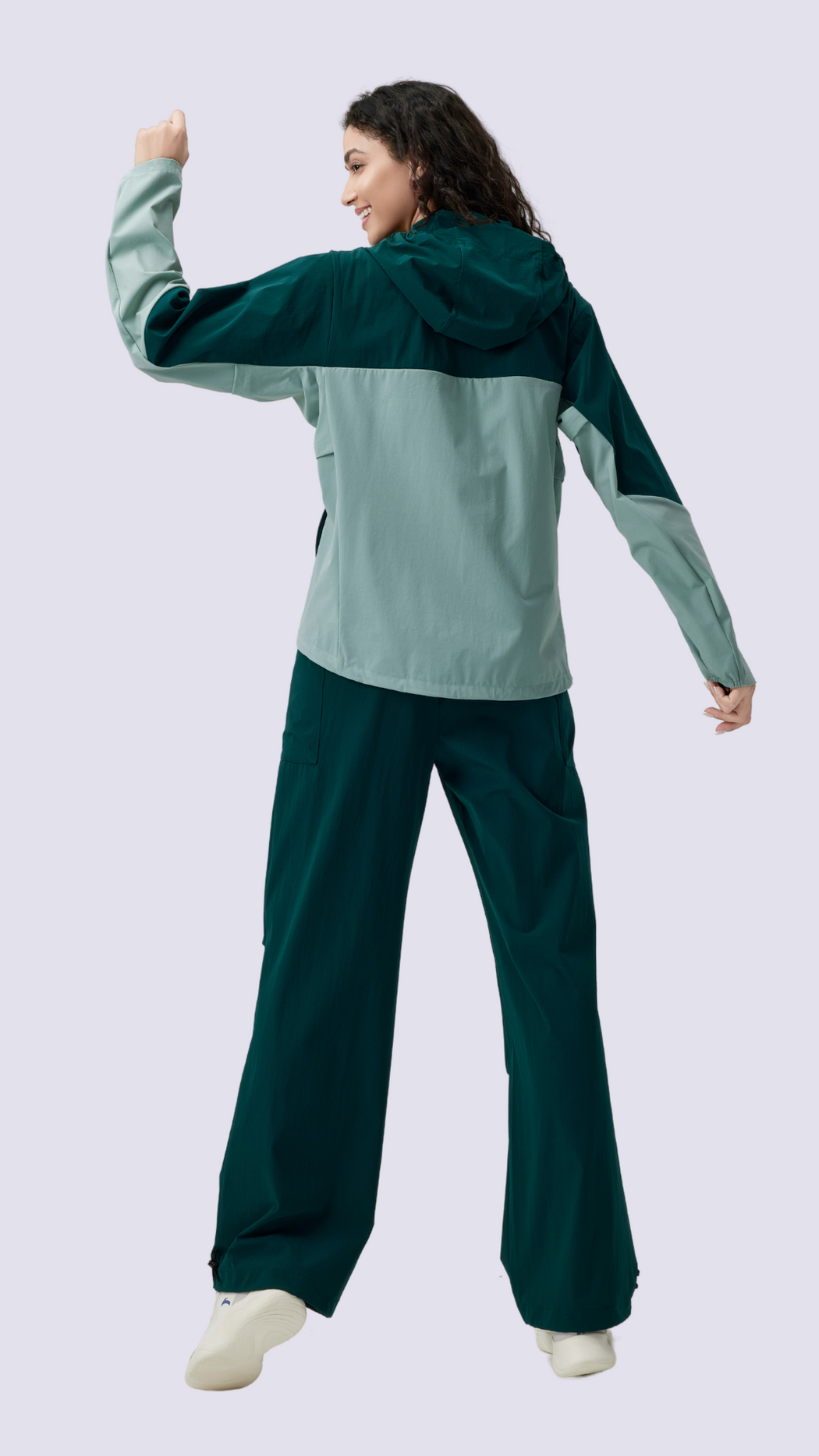 Pride Premium Unisex Athletic Two-Tone Jacket with Hoodie