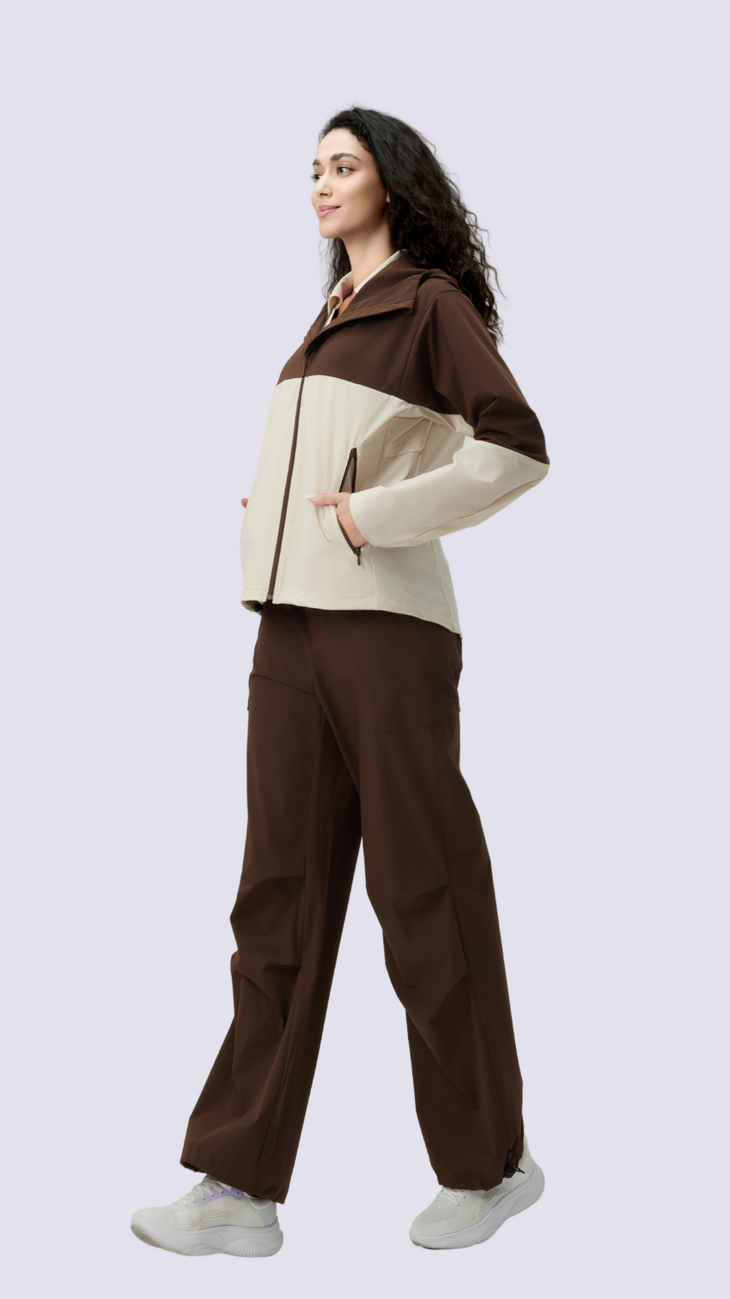 Pride Premium Unisex Athletic Two-Tone Jacket with Hoodie