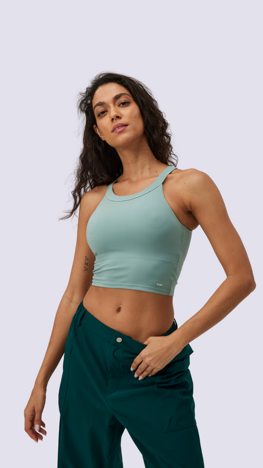 YOF High Neck Long Line Traning Bra