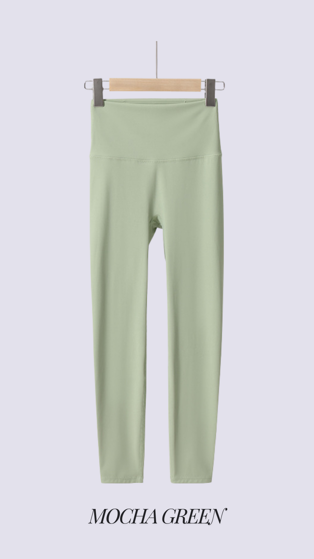 Essential Yoga Leggings with Back Pocket - Multiple Colors Asian Length