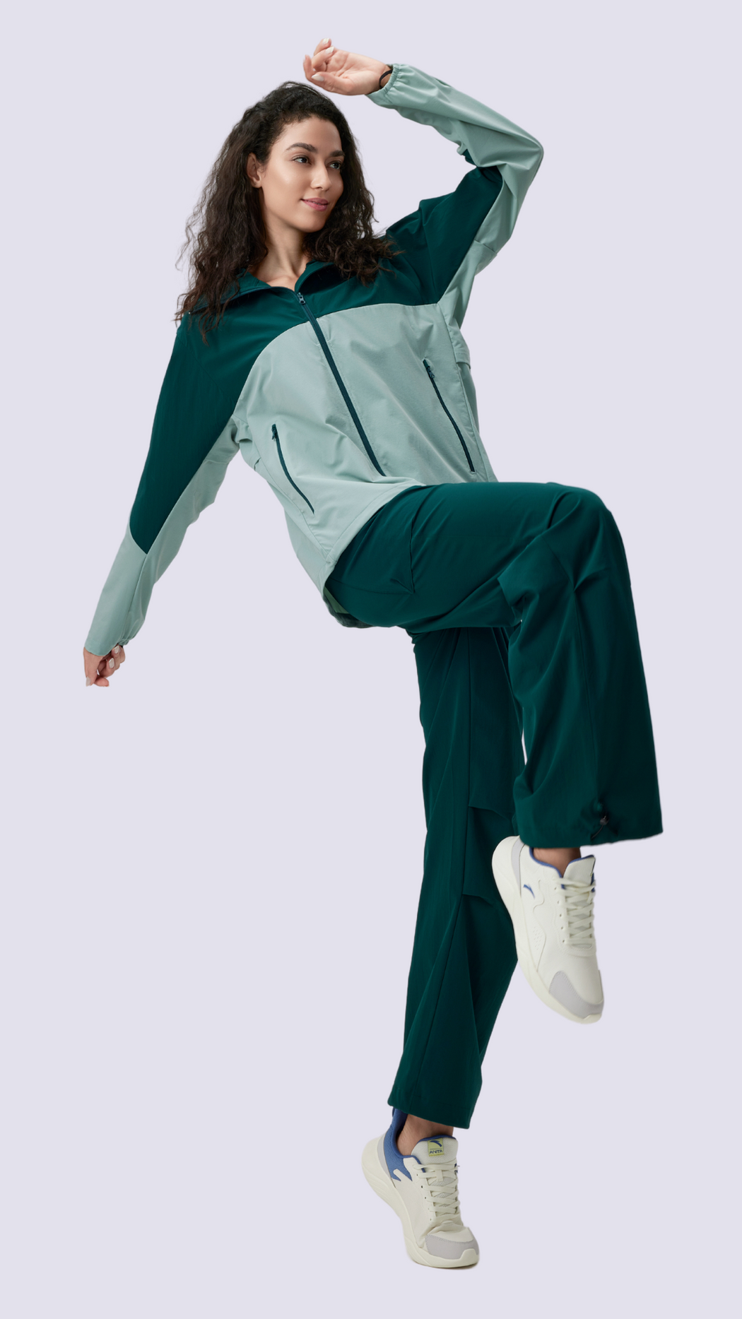 Pride Premium Unisex Athletic Two-Tone Jacket with Hoodie