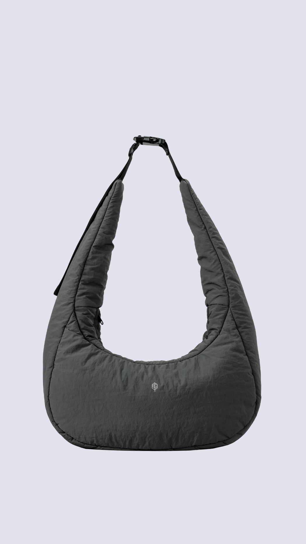 YOF Quilted Half Lunar Puffer Tote Bag