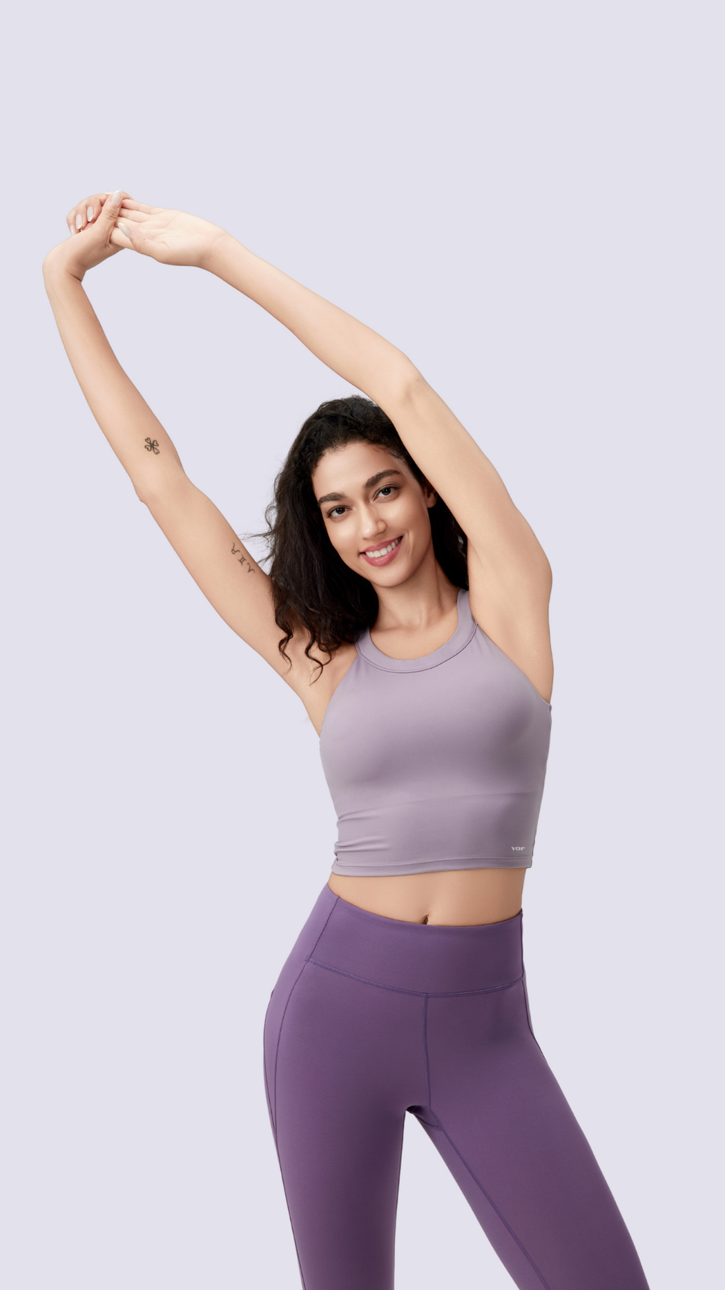 YOF High Neck Long Line Traning Bra