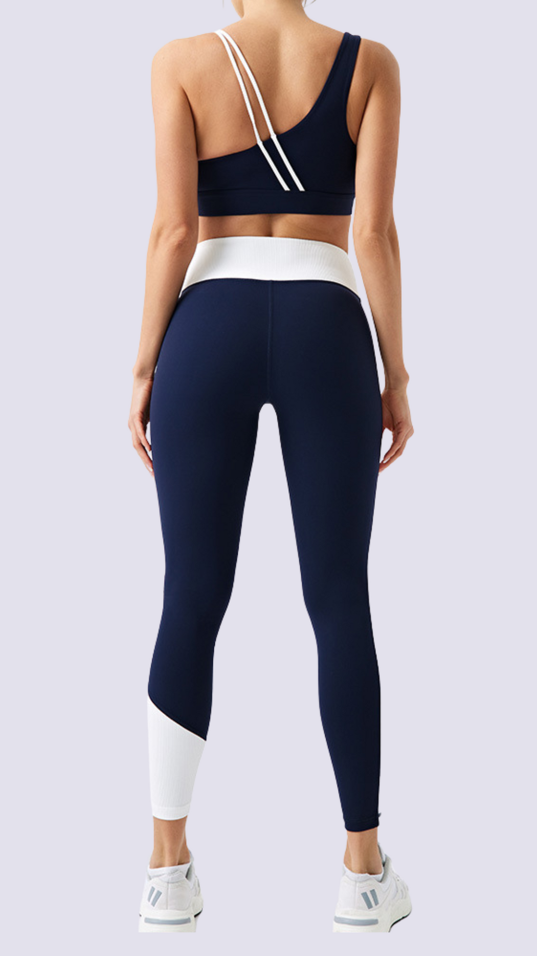 ECOLUXE PowerMove Two-Tone Sports Bra