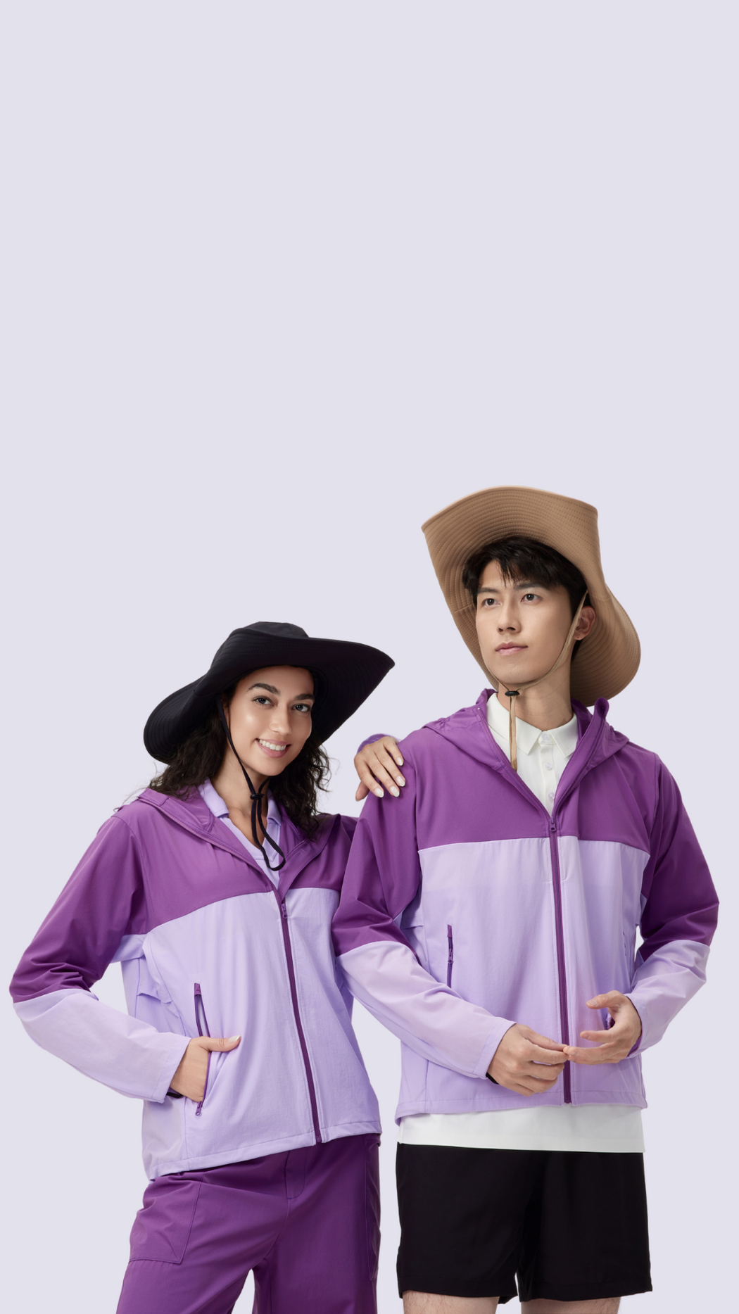 Pride Premium Unisex Athletic Two-Tone Jacket with Hoodie