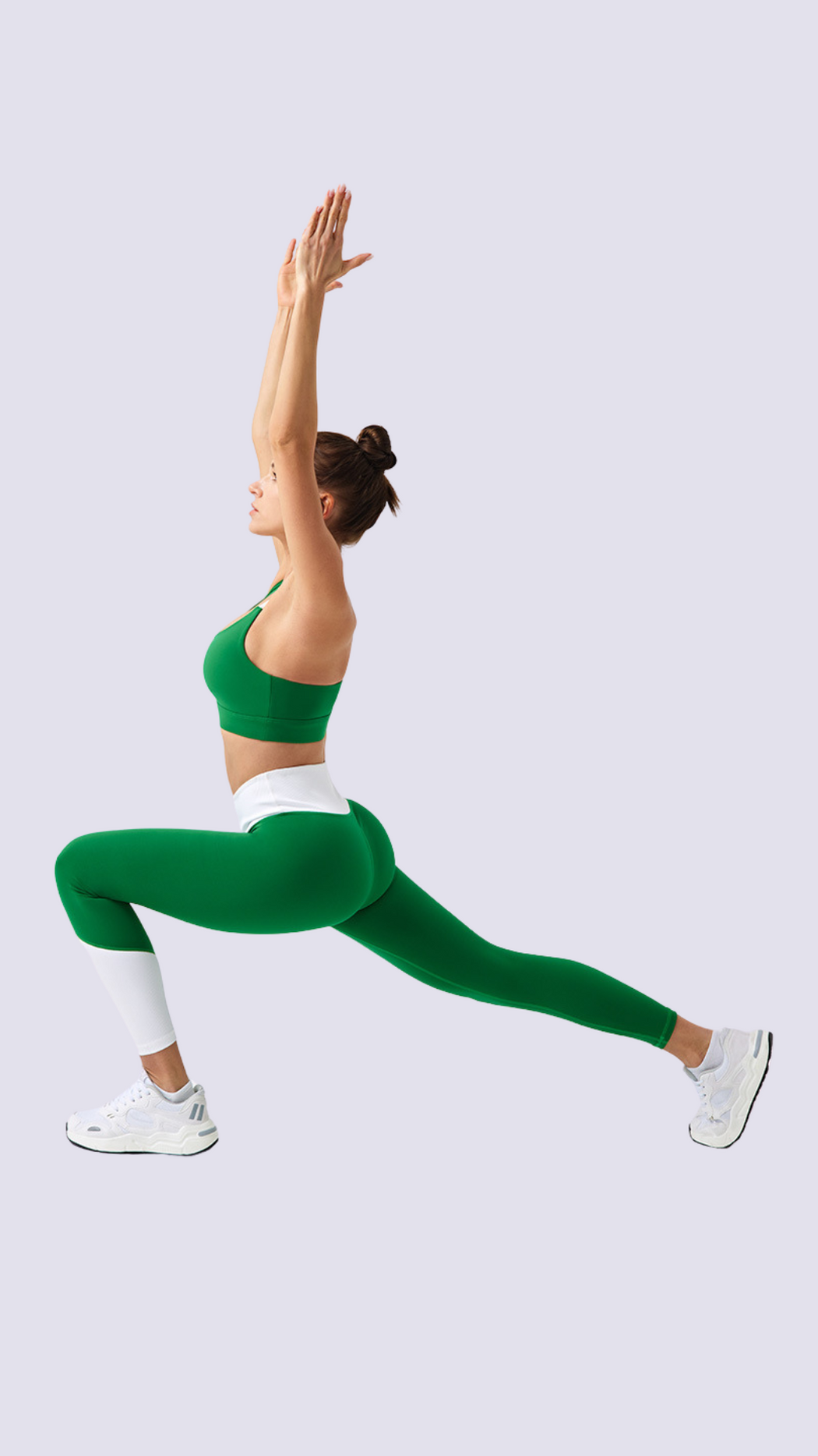 ECOLUXE PowerMove Two-Tone Sports Bra