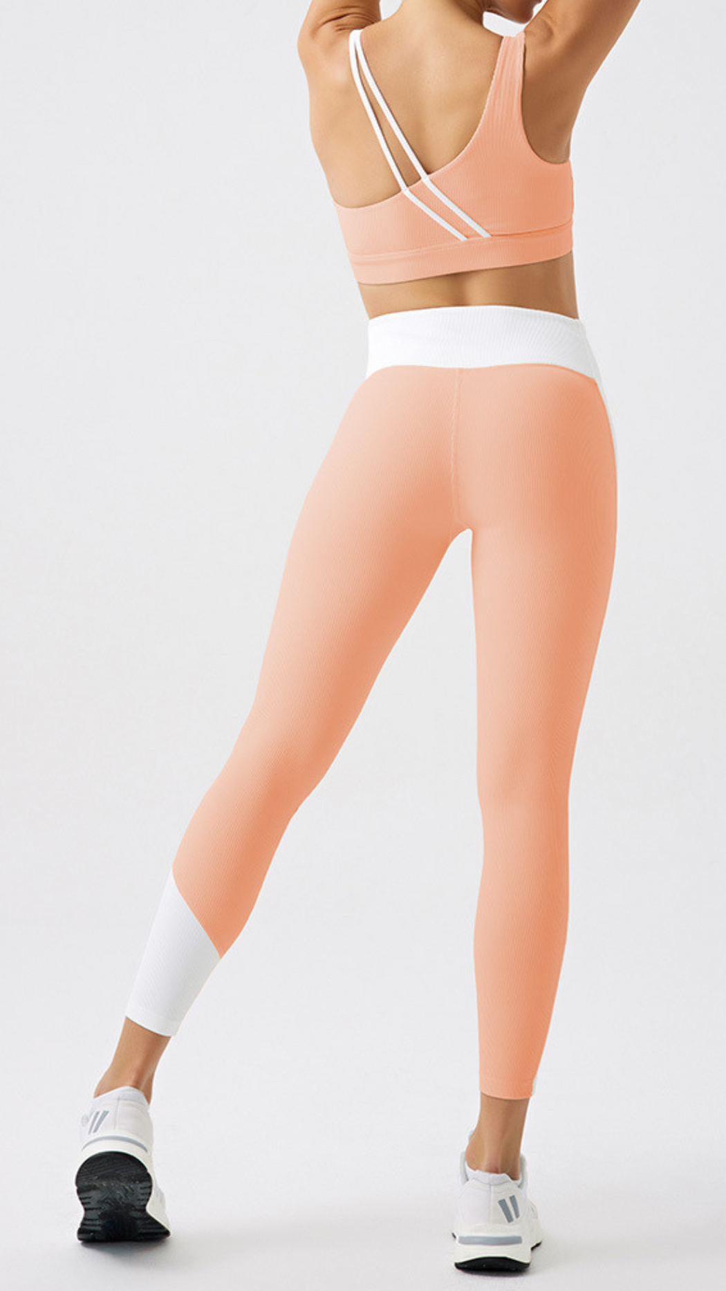 ECOLUXE PowerMove Two Tones Ribbed Legging ( New Colors )
