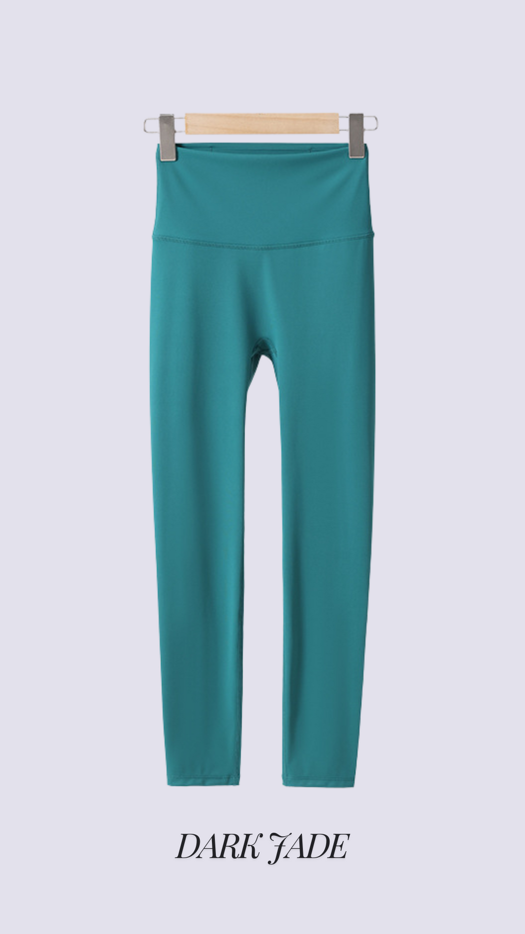 Essential Yoga Leggings with Back Pocket - Multiple Colors Asian Length