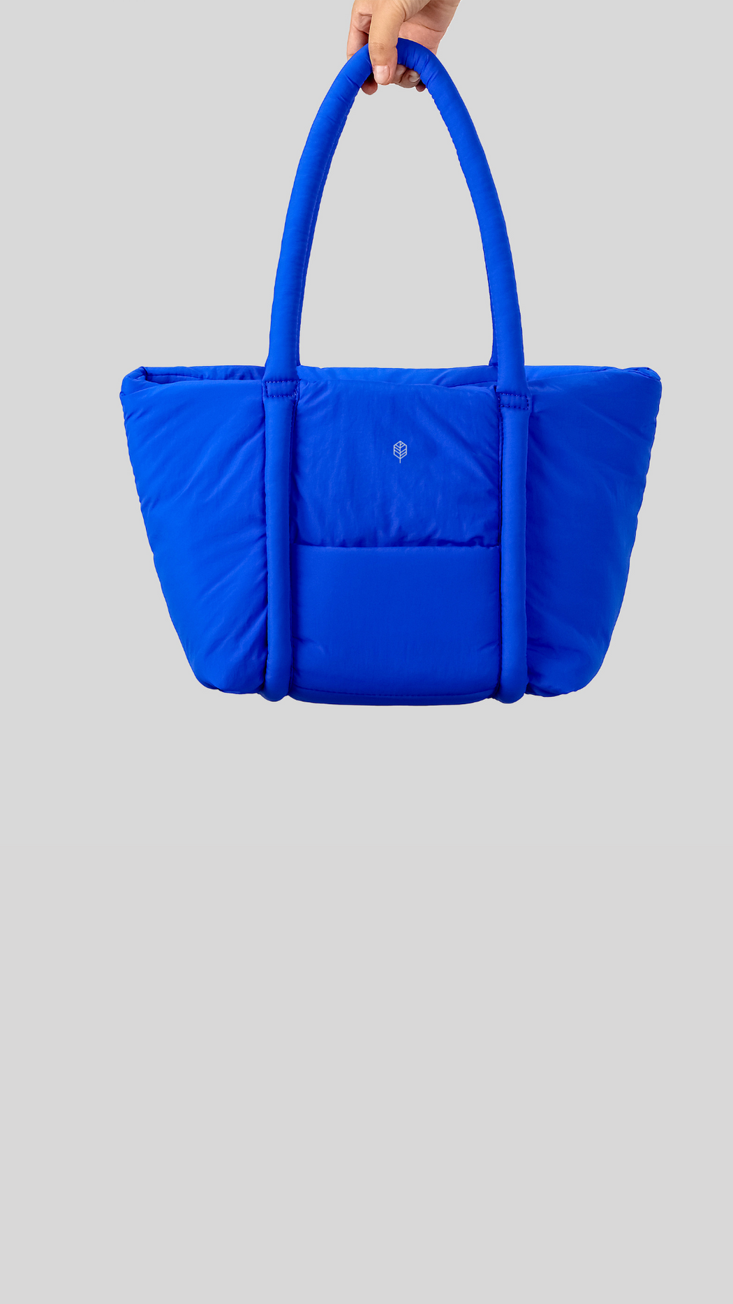 Elegant Puffer Gym Bag with Front Pocket