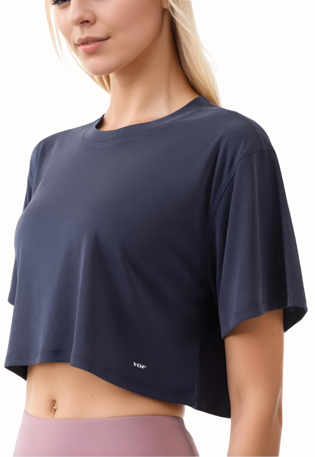 Aeris Drape Crop Top