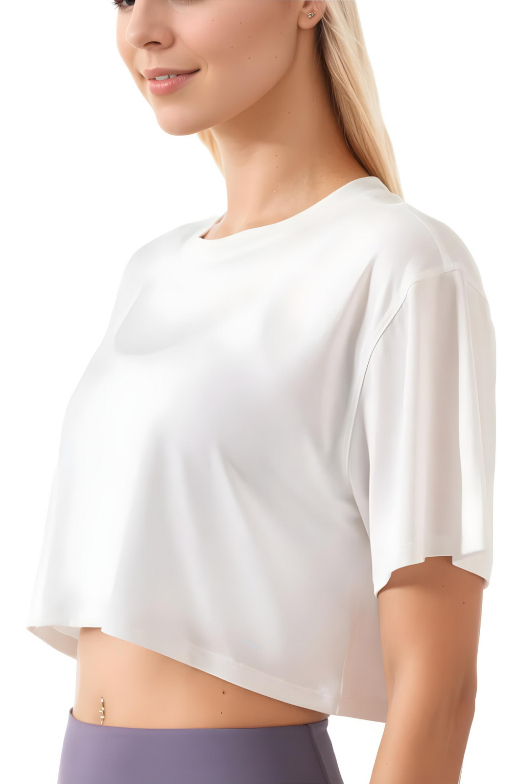 Aeris Drape Crop Top