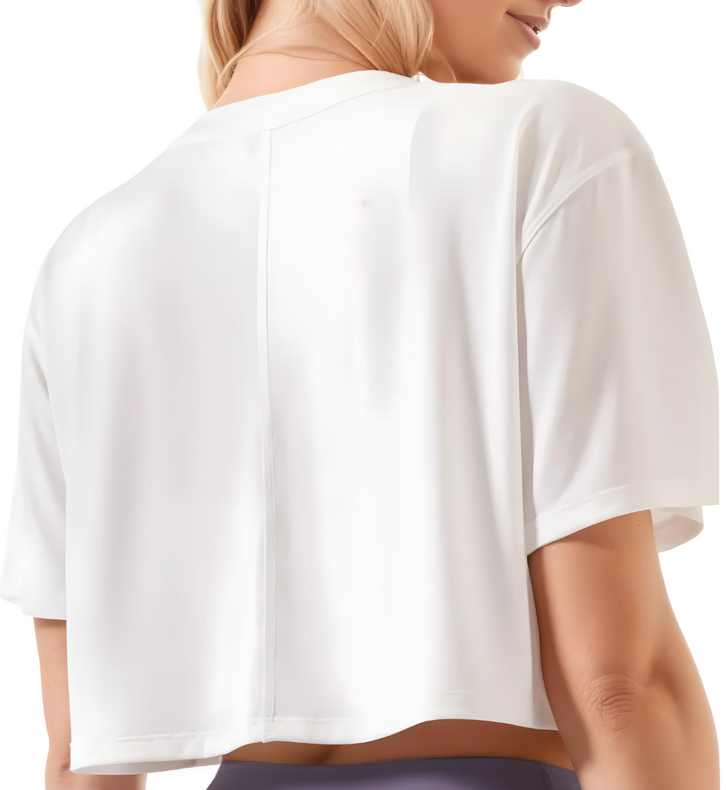 Aeris Drape Crop Top