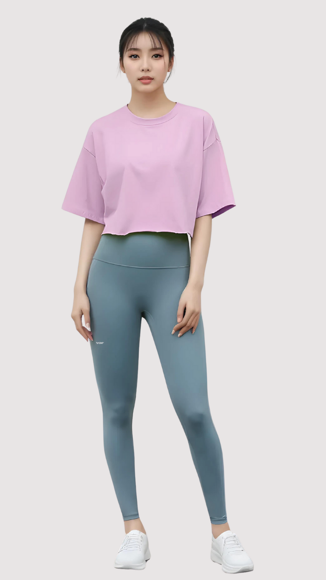 CottonEase Short Sleeve Crop Tee