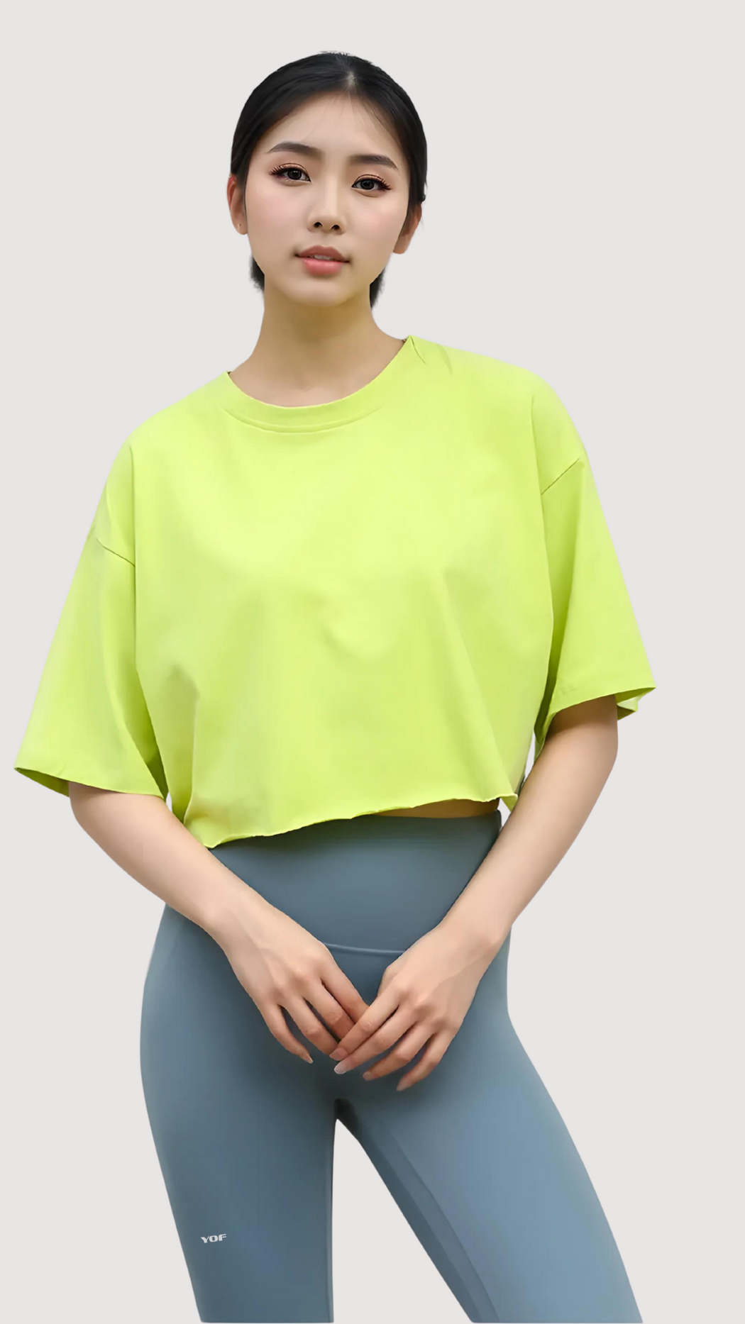 CottonEase Short Sleeve Crop Tee