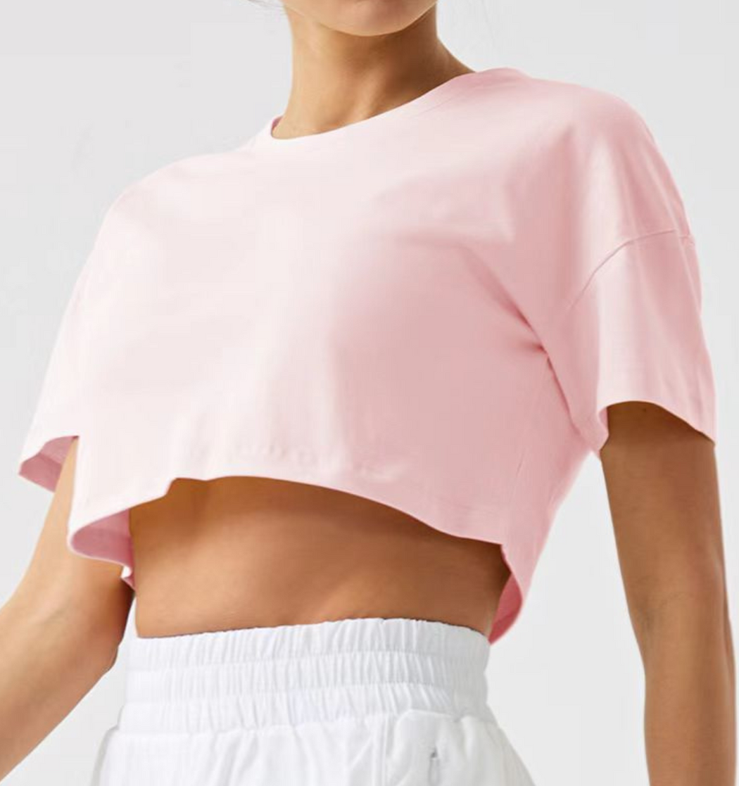 EcoGlow Organic Cotton Crop Tee