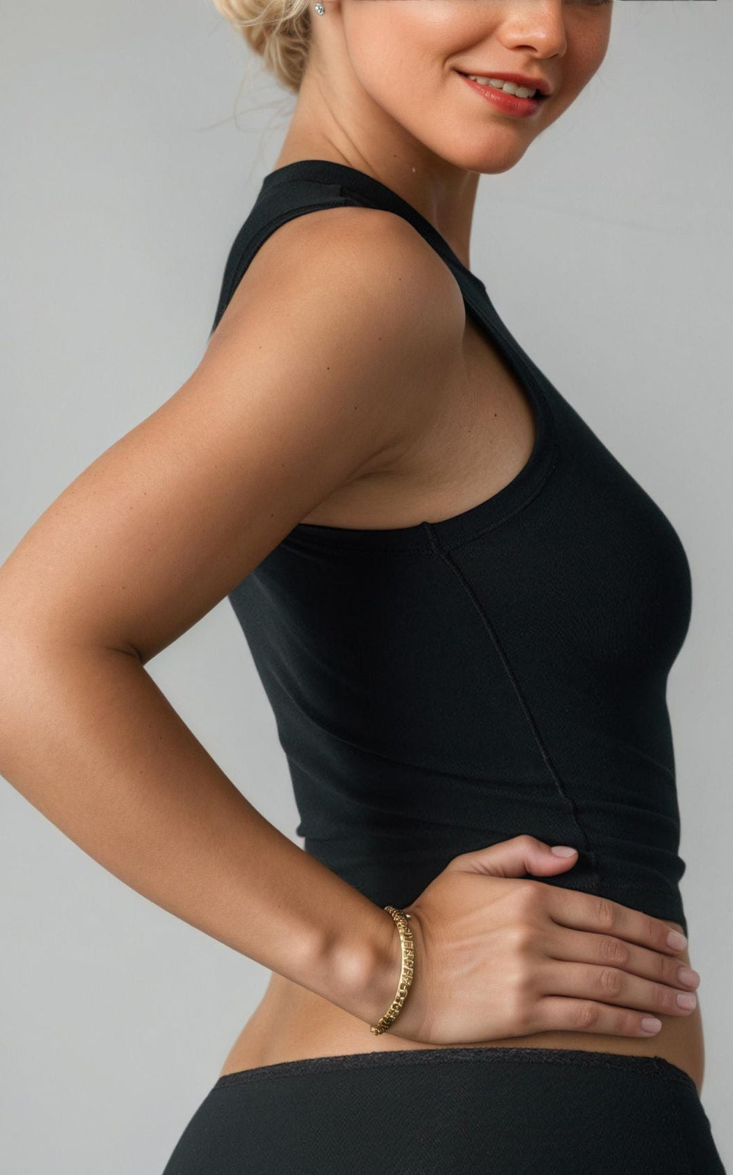 CloudForm Sleeveless Cotton Jersey Tank Tops