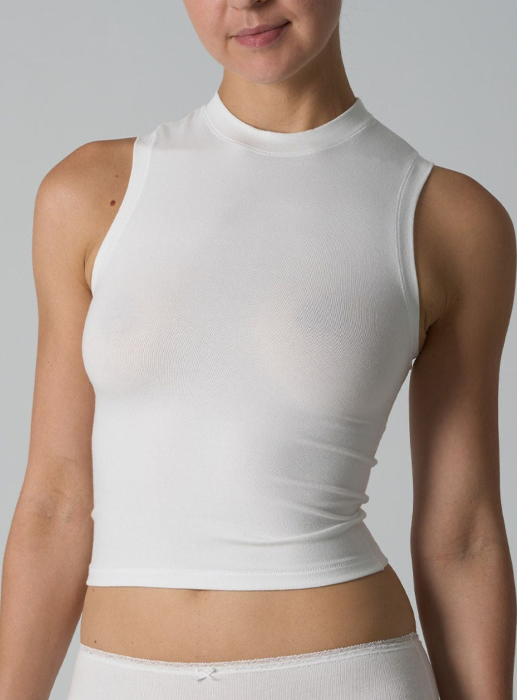 CloudForm Sleeveless Cotton Jersey Tank Tops