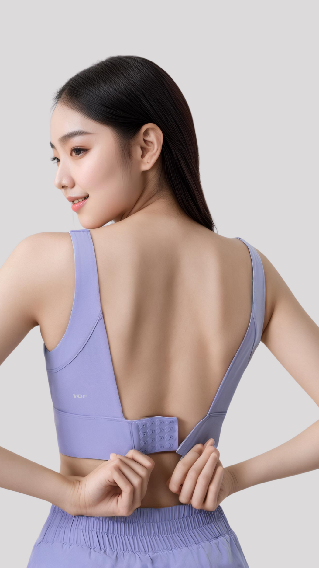 LuxeFlex Low-Back Bra Top