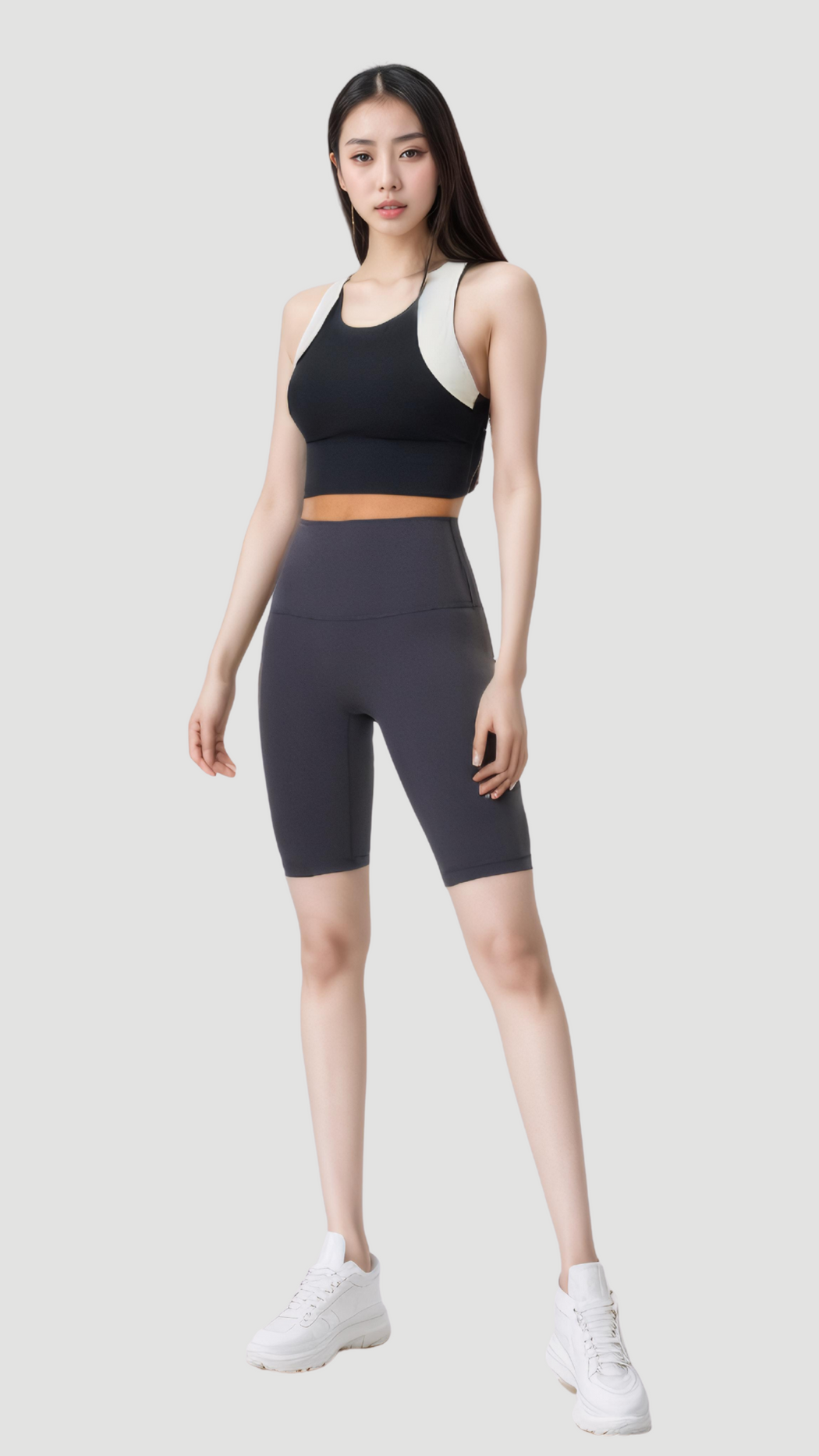 Flex Two-Tone Crop Bra