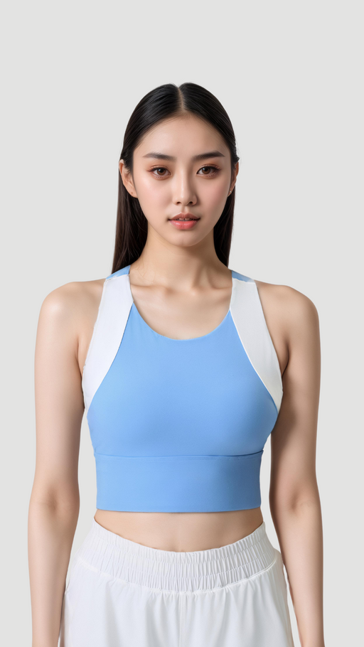 Flex Two-Tone Crop Bra