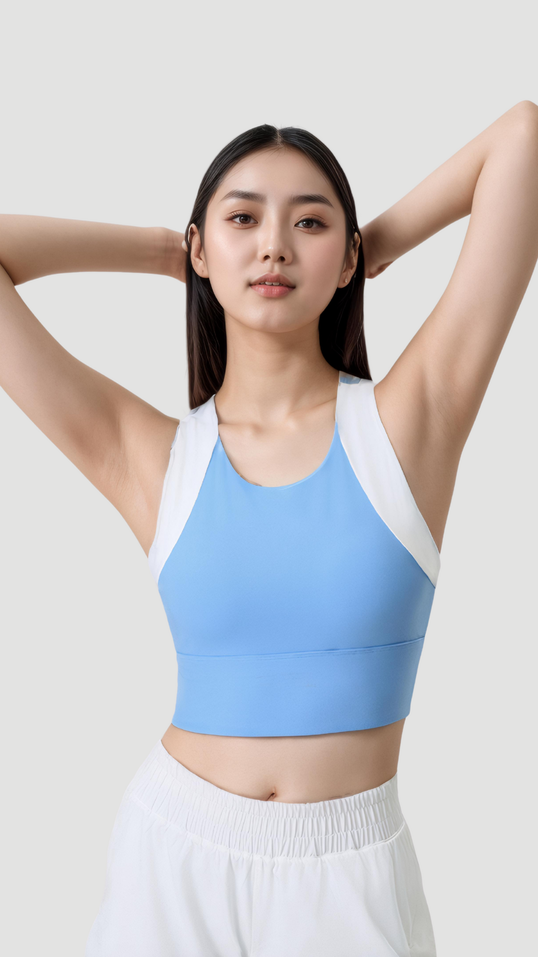 Flex Two-Tone Crop Bra